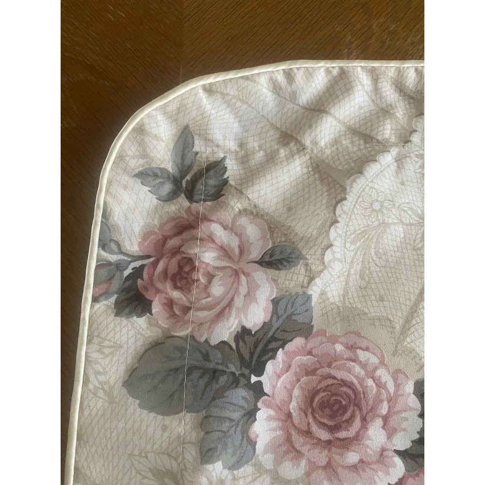 VTG JESSICA MCCLINTOCK 2 Pillowcases Floral Cottagecore‎ Romantic French Country